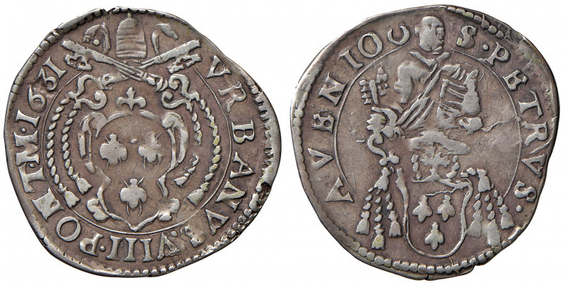 Avignone. Urbano VIII (1623-1644). Barberino 1631 (Legato card. Francesco Barber...