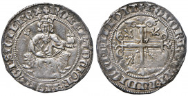Napoli. Roberto d’Angiò (1309-1343). Gigliato AG gr. 3,97. P.R. 1. MIR 28. Patina di medagliere, q.SPL