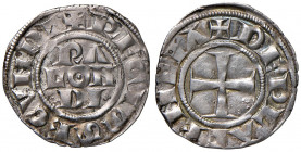 Piacenza. Comune. Emissioni a nome di Corrado II (1140-1313). Grosso AG gr. 2,05. CNI 13. MIR 1107. q.SPL