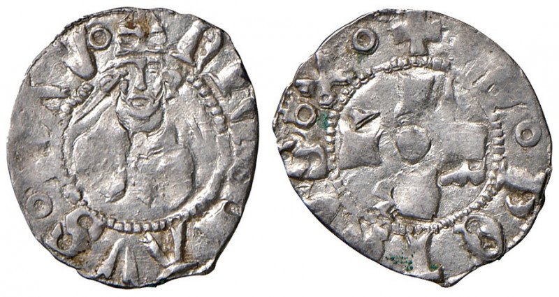 Roma. Nicolò V (1447-1455). Bolognino romano AG gr. 0,69. Muntoni 14. Berman 330...