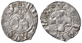 Roma. Nicolò V (1447-1455). Bolognino romano AG gr. 0,69. Muntoni 14. Berman 330. MIR 331. Molto raro. SPL