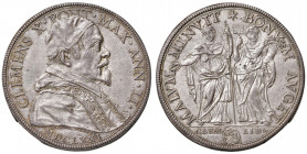 Roma. Clemente X (1670-1676). Piastra 1671 anno II AG gr. 31,98. Muntoni 19. Berman 2008. MIR 1932/1. Ex aste Münzen und Medaillen 24 settembre 1997 e...