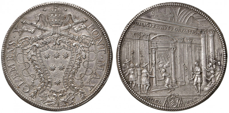 Roma. Clemente X (1670-1676). Piastra anno santo 1675 AG gr. 32,00. Muntoni 18. ...