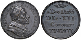 Roma. Innocenzo XII (1691-1700). Medaglia anno I AE gr. 15,57 Ø 30 mm. Opus Giovanni Hamerani. Per l’elezione al pontificato. Miselli 296. Coniazione ...