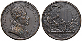 Roma. Innocenzo XII (1691-1700). Medaglia anno II (1693) AE gr. 18,69 Ø 32 mm. Opus Giovanni Hamerani. Per il ricevimento dei poveri. Bartolotti E693....