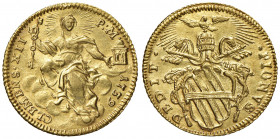Roma. Clemente XII (1730-1740). Zecchino 1739 AV gr. 3,43. Muntoni 4. Berman 2607. Migliore di SPL