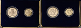 San Marino. Repubblica. II periodo: nuova monetazione, dal 1972. Da 2 e 1 scudi 1996 AV. Gigante 172. In astuccio. FDC