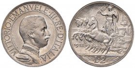 Savoia. Vittorio Emanuele III re d’Italia (1900-1946). Da 2 lire 1912 AG. Pagani 735. MIR 1140d. FDC