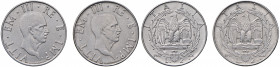 Savoia. Vittorio Emanuele III re d’Italia (1900-1946). Lotto di due monete. Da 2 lire 1942/XX AC (RR). Pagani 761. MIR 1144i. Migliore di SPL. Da 2 li...