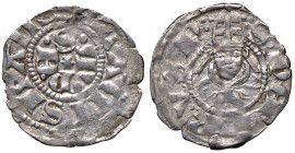 Sulmona. Ladislao di Durazzo (1386-1414). Bolognino AG gr. 0,87. MEC14, –. D’Andrea-Andreani 15. MIR 776. Molto raro. Buon BB