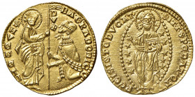 Venezia. Bartolomeo Gradenigo (1339-1342). Ducato AV gr. 3,53. Paolucci 1. Raro e in stato di conservazione eccezionale, FDC