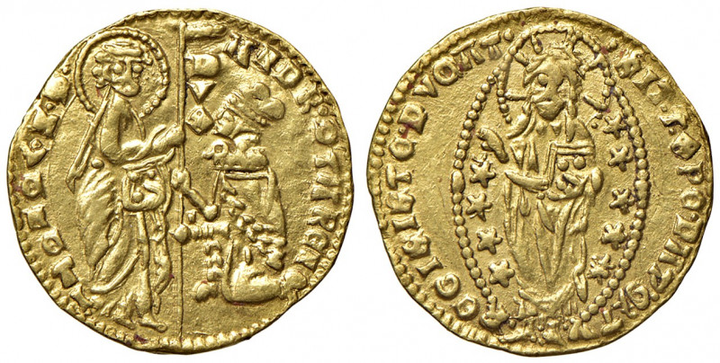 Venezia. Andrea Contarini (1368-1382). Ducato AV gr. 3,50. Paolucci 1. Migliore ...