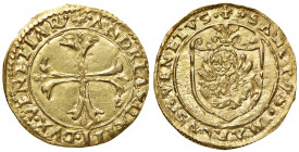 Venezia. Andrea Gritti (1523-1538). Scudo AV gr. 3,38. Paolucci 3. Fondi lucenti e stato di conservazione eccezionale, FDC