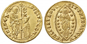 Venezia. Alvise Contarini (1676-1684). Zecchino AV gr. 3,50. Paolucci 1. Fondi lucenti, q.FDC