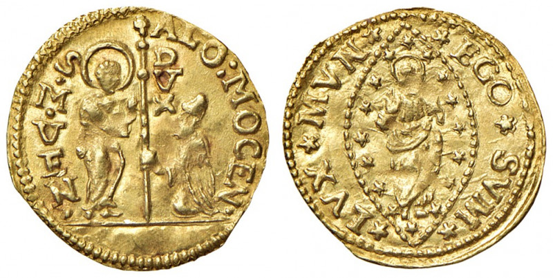 Venezia. Alvise IV Mocenigo (1763-1778). Quarto di zecchino AV gr. 0,87. Paolucc...
