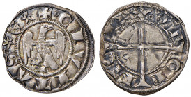 Vicenza. Comune. Bailardino di Nogarola podestà (1320-1329). Grosso aquilino AG gr. 1,48. CNI 2. MEC12, 1424. Raro. Patina di medagliere. Mosso di con...