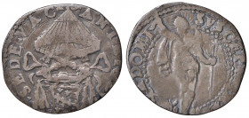 Sede Vacante 1623 (Camerlengo card. Ippolito Aldobrandini). Roma. Giulio 1623 (armetta Bonanni, Pagliari, Martelli) AG gr. 2,63. Muntoni 6. Berman 168...