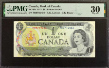 CANADA. Lot of (5). Bank of Canada. 1 & 2 Dollars, 1973-86. BC-46a, BC-47a, BC-55b & BC-55b-i. PMG Very Fine 30 to Superb Gem Unc 67 EPQ.

PMG comme...