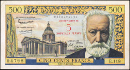 FRANCE. Banque de France. 5 Nouveaux Francs, February 12th, 1959. P-137b. Very Fine.

Bright colors for the assigned condition are welcomed on this ...
