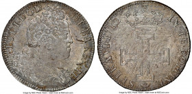 Lorraine. Leopold Joseph Teston 1712 MS64 NGC, Nancy mint, KM95, de Saulcy-Plate XXX, 7. Graced with a gentle silver tone against scintillating periph...