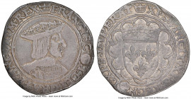 François I Teston ND (1515-1547) VF Details (Plugged) NGC, Paris mint (pellet below 18th letter), Ciani-1113, Lafaurie-659, Dup-794. 9.29gm. Third typ...