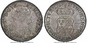 Louis XV Ecu 1719-A MS63 NGC, Paris mint, KM435.1, Dav-1327, Gad-318, Dup-1657, Sobin-Unl. Ecu de France-Navarre. Wholly choice in both appearance and...