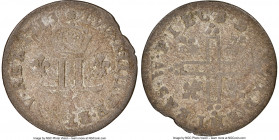 Louis XIV 15 Deniers (1/2 Mousquetaire) 1713-AA F15 NGC, Metz mint, KM401, Vlack-14b (R2). A more worn selection that nonetheless retains traces of si...