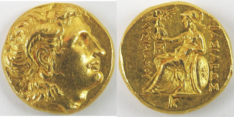 ROYAUME DE THRACE – LYSIMAQUE, 306-281 av. J.-C. Pella, 286-281 av. J.-C. Statè...