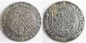 COSME CLAUSSE Seigneur de Marchaumont, Président de la Chambre des comptes de Nantes et intendant de Bretagne (1547/1558).
Jeton rond en argent. Diam....