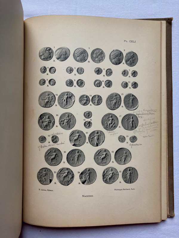 BABELON E., Traité des monnaies grecques et romaines, Paris, Ernest Leroux, 1901...