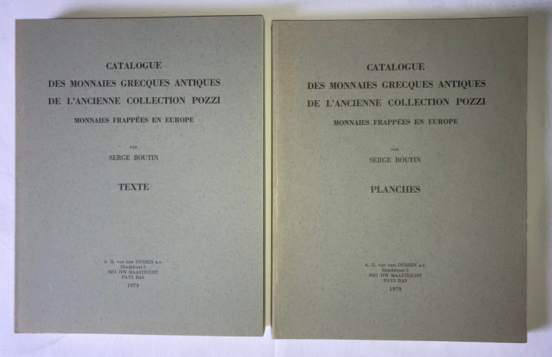 BOUTIN S., Catalogue des monnaies grecques de l’ancienne collection du professeu...