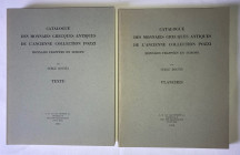 BOUTIN S., Catalogue des monnaies grecques de l’ancienne collection du professeur Pozzi - Monnaies frappées en Europe, Van Dussen, 1979. Texte et plan...