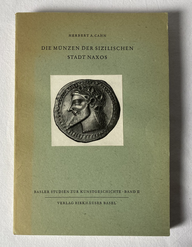 CAHN H. A., Die Munzen der sizilischen Stadt Naxos, Bâles, 1944. 168p. 12pl.
Ouv...