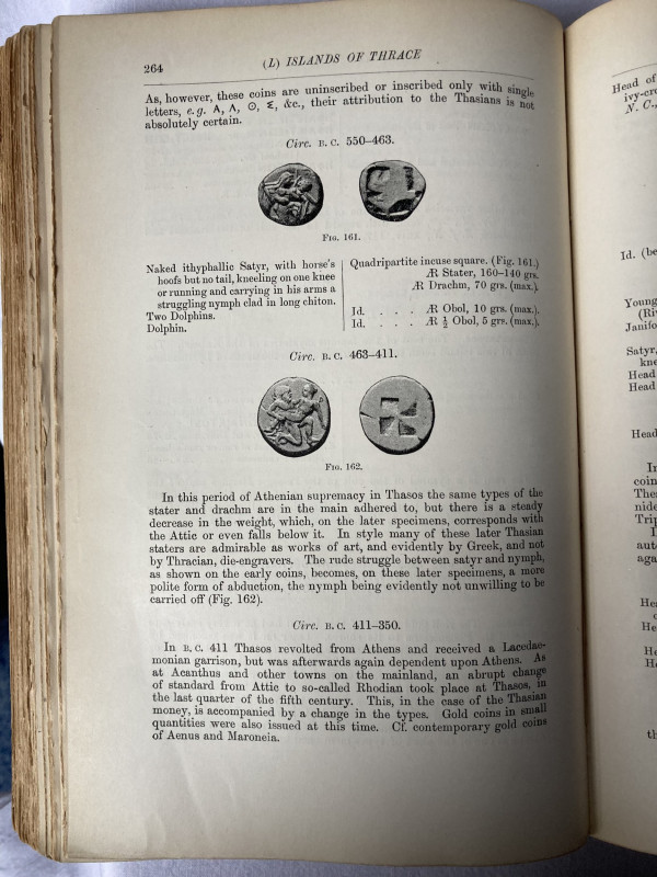 HEAD B.V., Historia Numorum – A Manuel of Greek Numismatics, Oxford, Clarendon P...