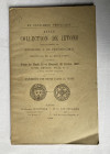 PETEGHEM C. VAN 19.-20.2.1889, 62e catalogue périodique : Belle collection de jetons principalement de Bourgogne & de Franche Comté. Médailles de la R...