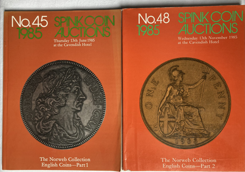 SPINK COIN AUCTIONS N°45, The Norweb Collection English Coins – Part 1, Londres,...