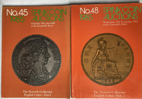 SPINK COIN AUCTIONS N°45, The Norweb Collection English Coins – Part 1, Londres, Spink, 13 Juin 1985. 96 pages
SPINK COIN AUCTIONS N°48, The Norweb Co...