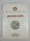 TRADART – Michel-Max BENDENOUN, The Numismatic Auction Ldt, Anciens Coins, Auc tion I, New York, TRADART, december 13, 1982. 105p. 33pl.
Belle édition...