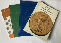 Réunion de 4 catalogues de vente Jean VINCHON
VINCHON, Monnaies ROMAINES - Paris le 15 Nov 1965.
VINCHON 1984 [BÉHAGUE], Monnaies grecques antiques, 1...