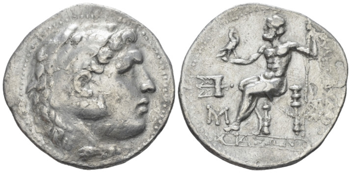 Kingdom of Macedon, 4 - Alexander III, 336 – 323 and posthumous issue Mylasa Tet...