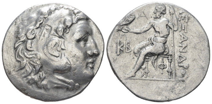 Kingdom of Macedon, Alexander III, 336 – 323 Phaselis Tetradrachm circa 197-196,...