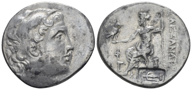 Kingdom of Macedon, Alexander III, 336-323. Phaselis Tetradrachm circa 186-185, ...