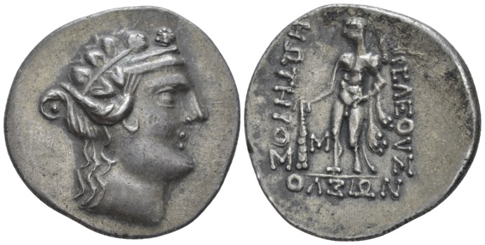 Island of Thrace, Thasus Tetradrachm after 150, AR 34.50 mm., 16.49 g.
Wreathed...