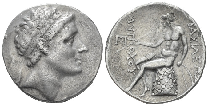 The Seleucid Kings, Antiochus II, 266-246 Antiochia on Orontes Tetradrachm circa...