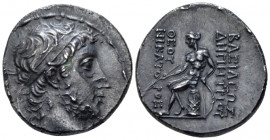 The Seleucid Kings, Demetrios II Nikator, 146-138 BC Seleukeia on the Tigris Tetradrachm circa 139-138, AR , 
Diademed head r. Rev. Apollo Delphios s...