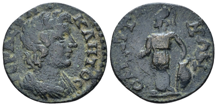 Lydia, Saitta Pseudo-autonomous issue. Bronze II cent., Æ 21.50 mm., 4.21 g.
Dr...
