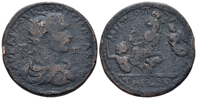 Cilicia, Tarsus Trebonianus Gallus, 251-253 Bronze circa 251-253, Æ 30.90 mm., 1...