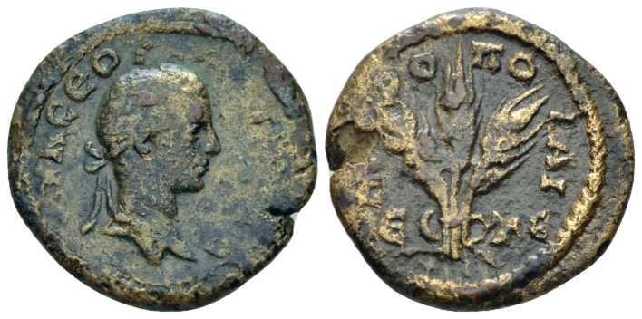 Cappadocia, Caesarea Severus Alexander, 222-235 Bronze circa 223-224, Æ 21.30 mm...