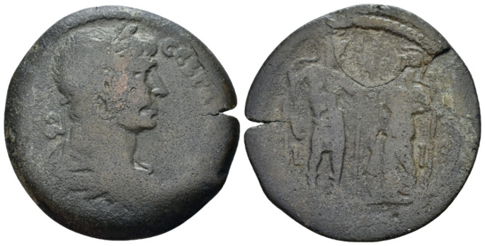 Egypt, Alexandria. Dattari. Trajan, 98-117 Drachm circa 115-116 (year 19), Æ 32....