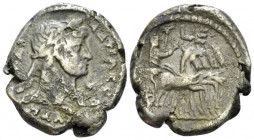 Egypt, Alexandria. Dattari. Hadrian, 117-138 Tetradrachm circa 120-121 (year 5), billon 23.40 mm., 13.01 g.
laureate bust r., drapery on l. shoulder....